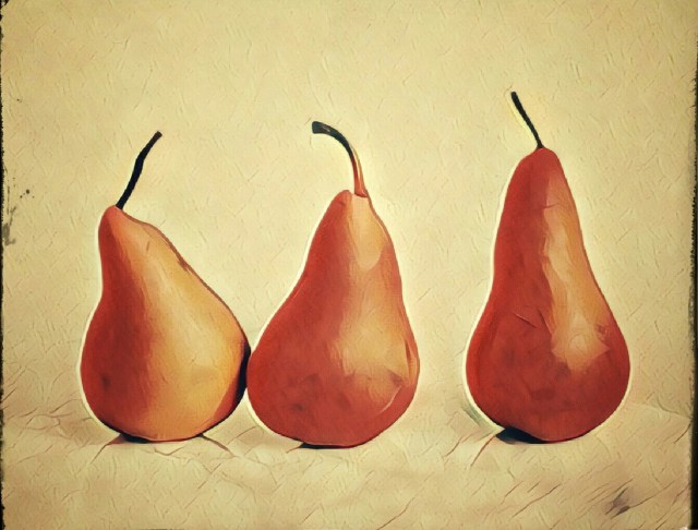 Three pears