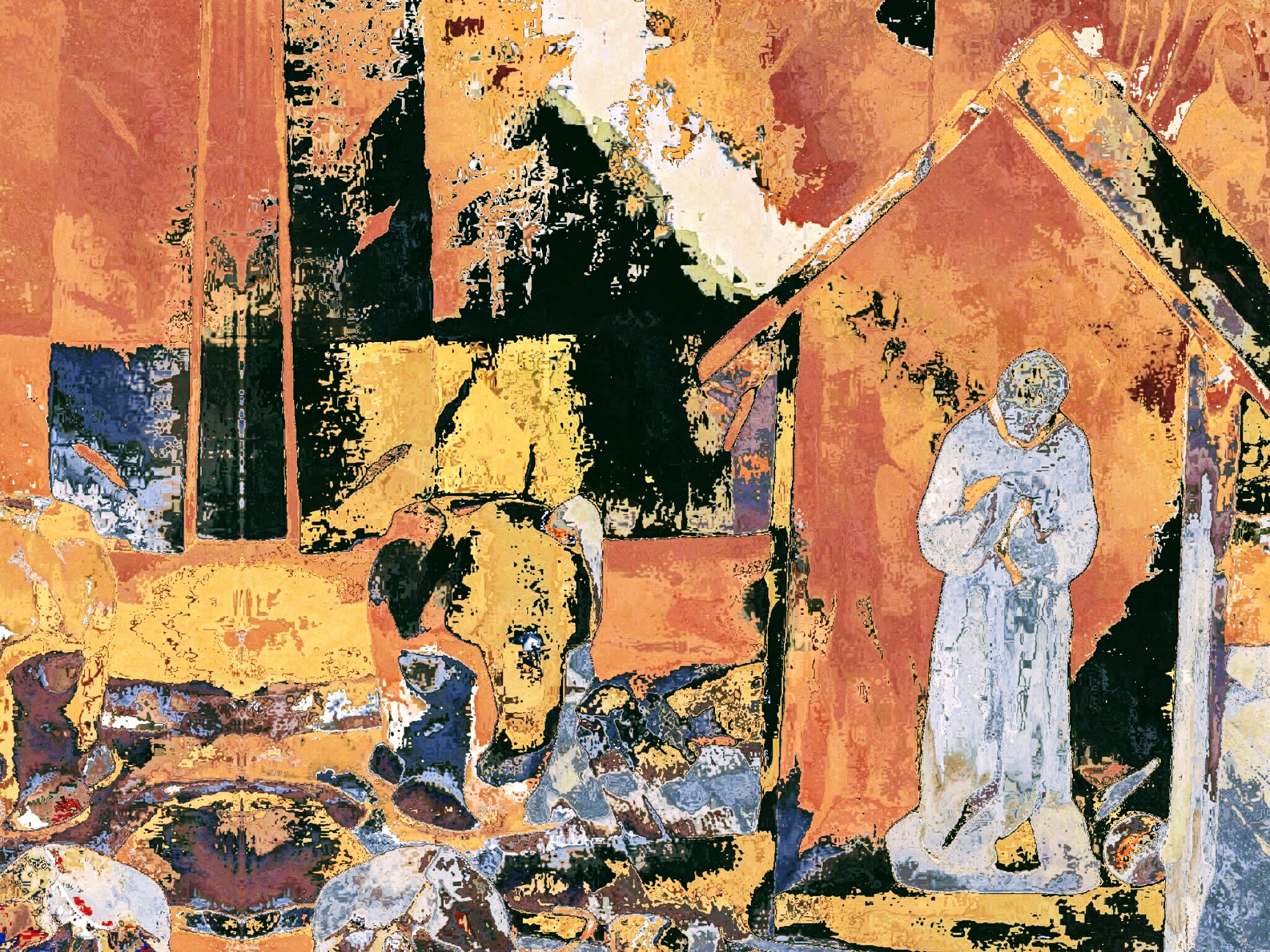 Saint Francis and the Elephant